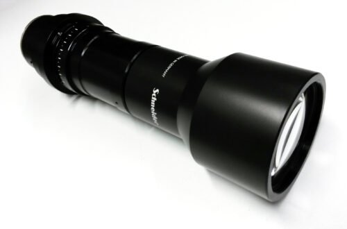 텔레센트릭 렌즈 단면 예시 (Bi-telecentric lens) - 사진: Laserlicht, CC BY-SA 4.0, Wikimedia Commons