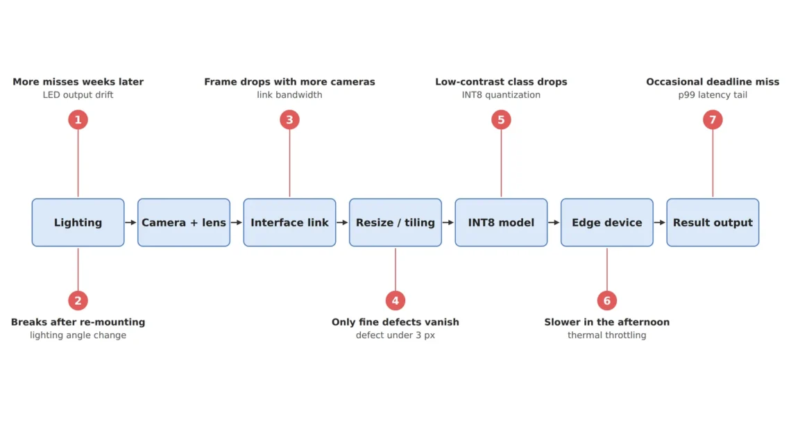 Why Edge AI Vision Fails on the Factory Floor — A Troubleshooting Map from Symptom to Cause