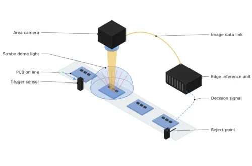 Is It Safe When the Average Latency Fits the Deadline? — Breaking Down the Edge Vision Inspection Latency Budget by p99