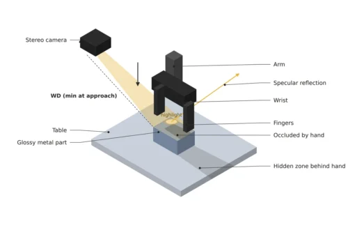 What Should a Camera See When a Humanoid Grasps an Object?