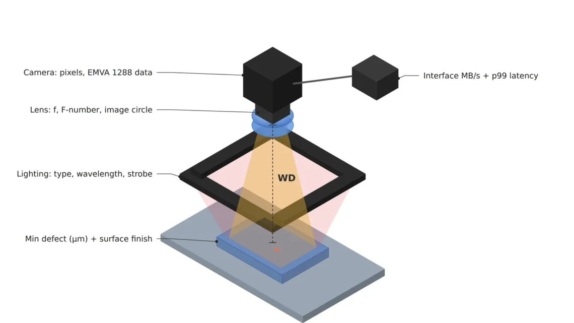 What to Write First in a Machine Vision Spec Sheet — The Order and Checklist for Choosing Camera, Lens and Lighting Specs