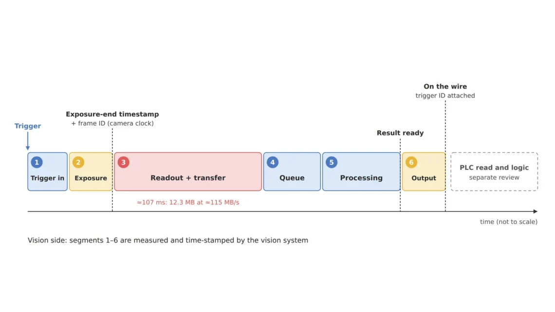 The Vision Decision Is Done — So Why Does the PLC Learn It Late? Breaking Down Trigger-to-Output Latency on the Vision Side